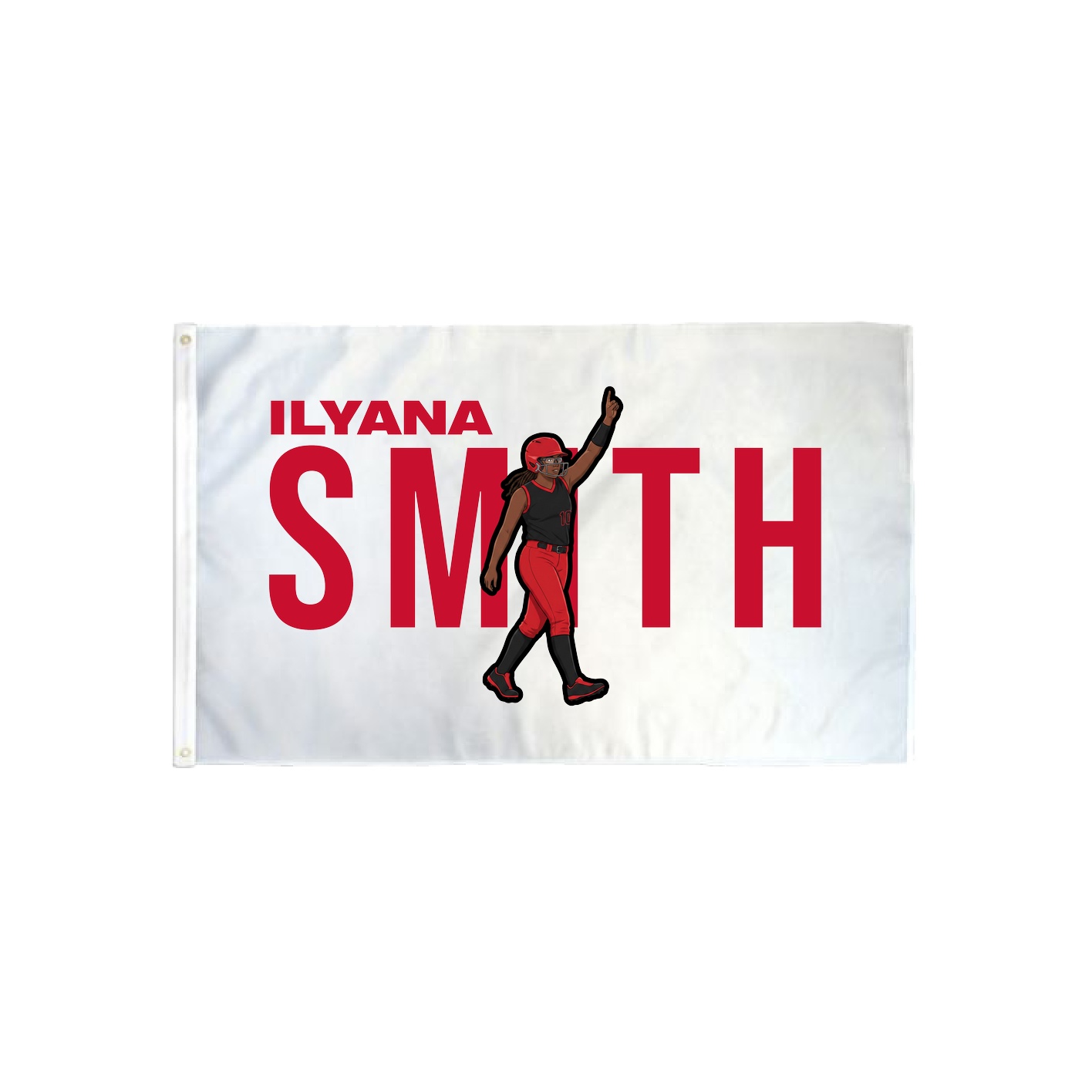 3x5 Flag — Player Name in Classic