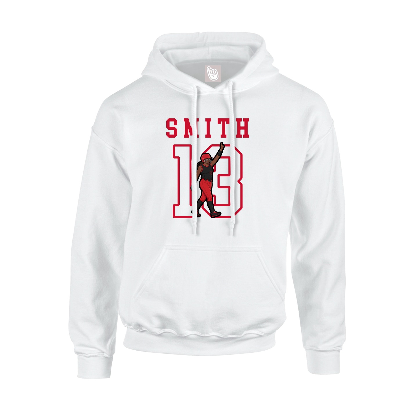 Youth Hoodie — Shirsey in White