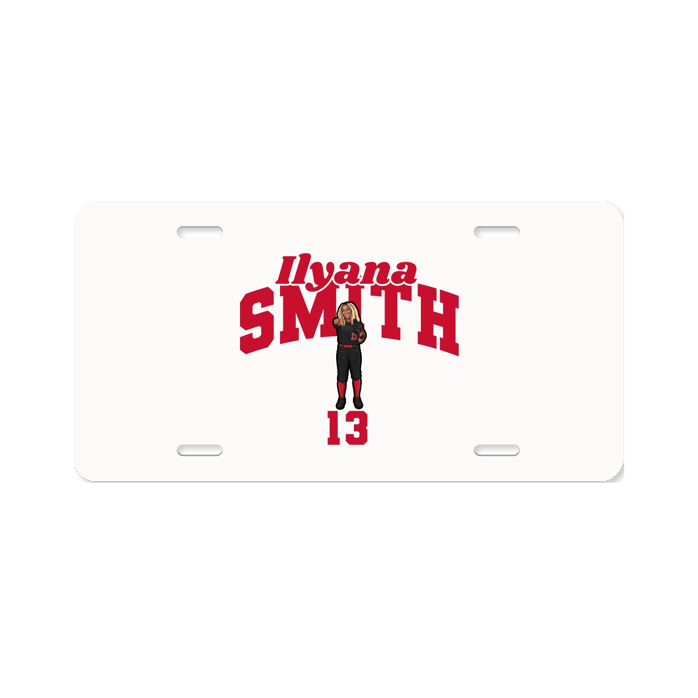 License Plate — Signature Arch in Classic