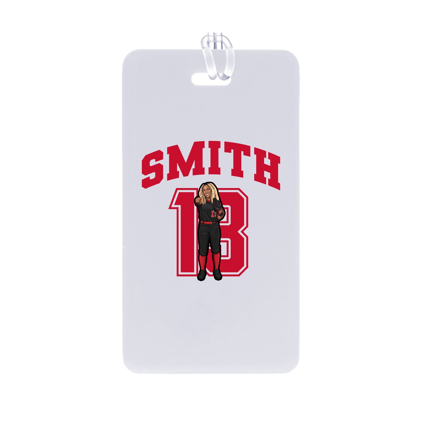 Bag Tag — Number in Classic