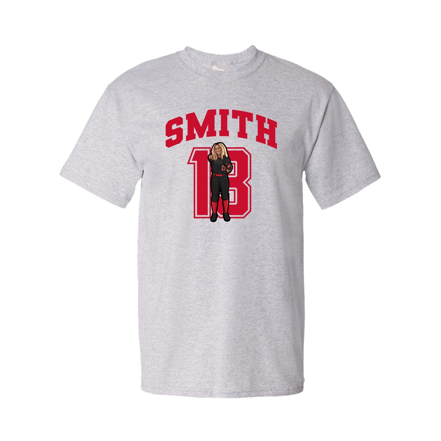 Tee — Number in Grey