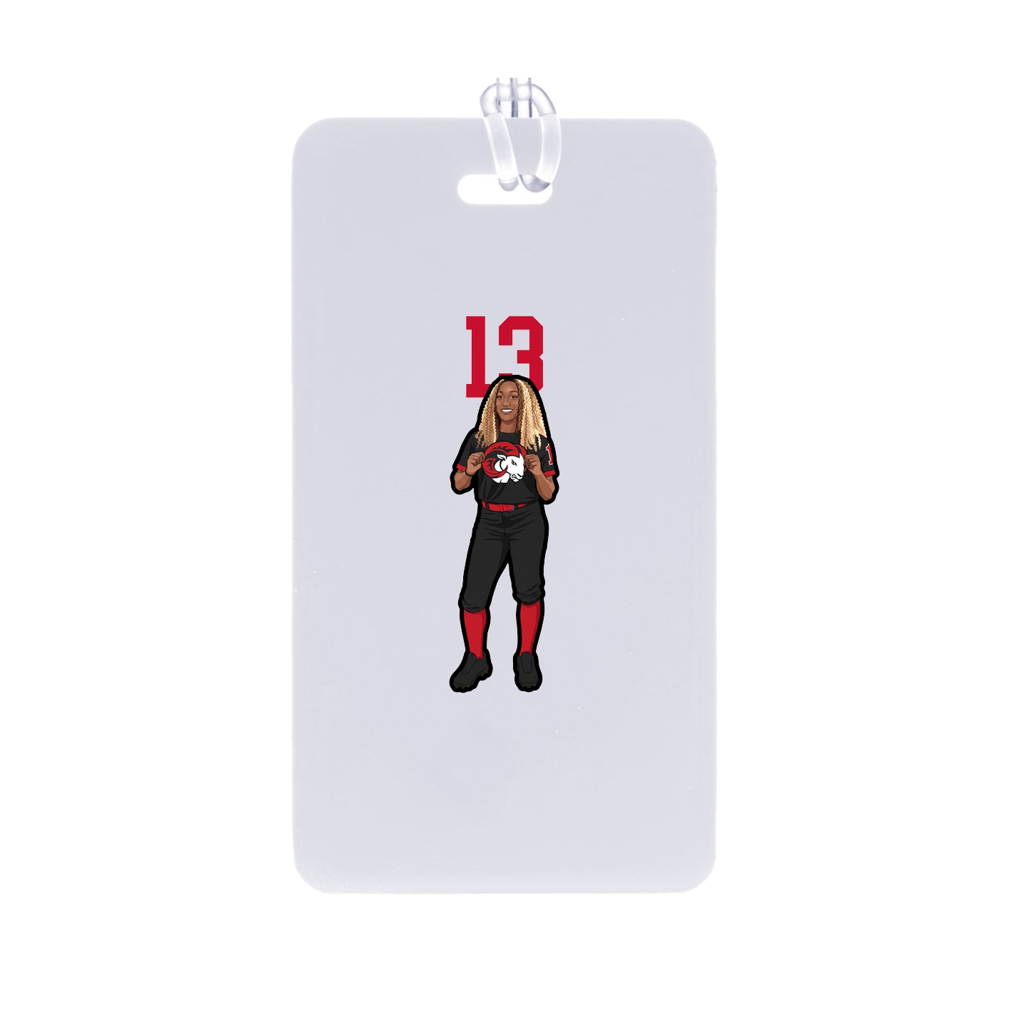 Bag Tag — Number Top in Classic