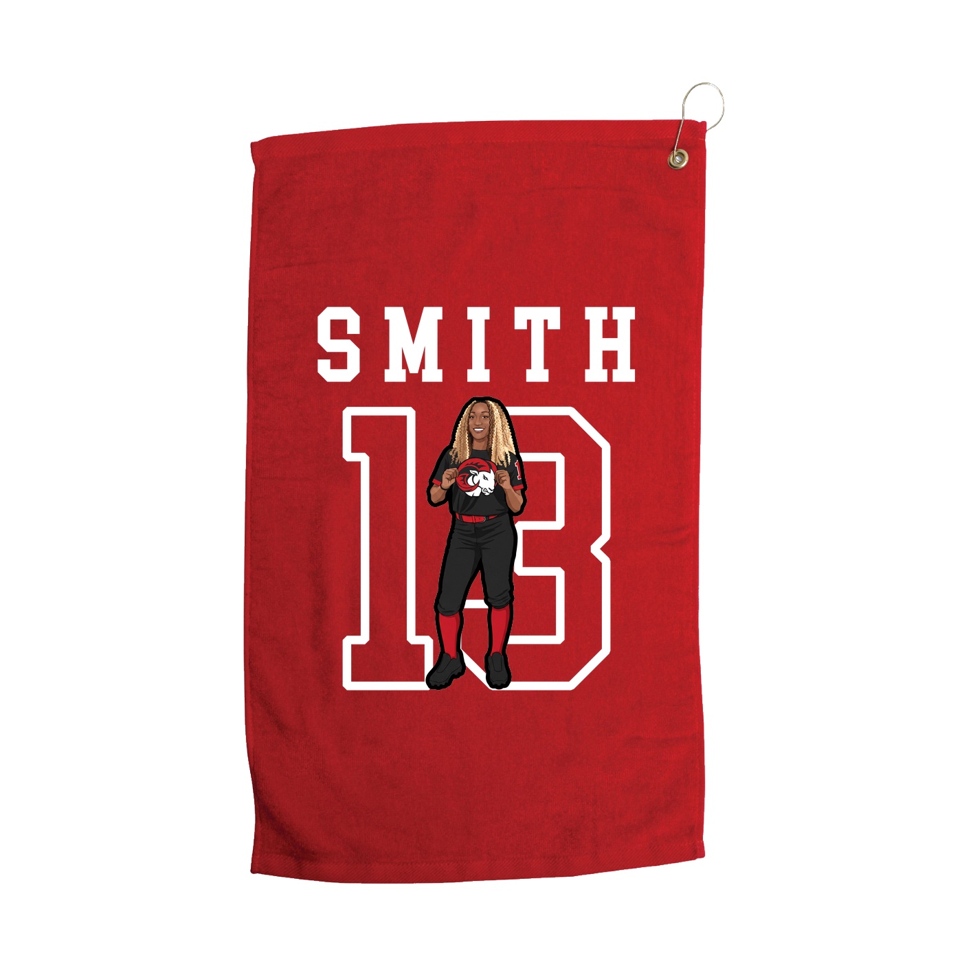 Golf Towel — Shirsey in Red