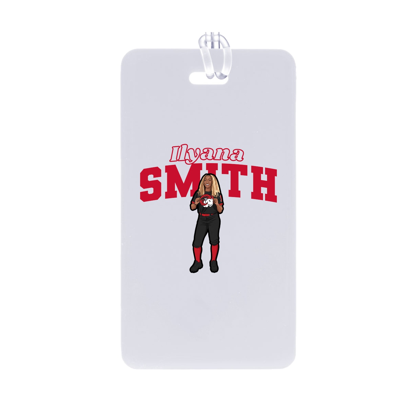 Bag Tag — Name Arch in Classic