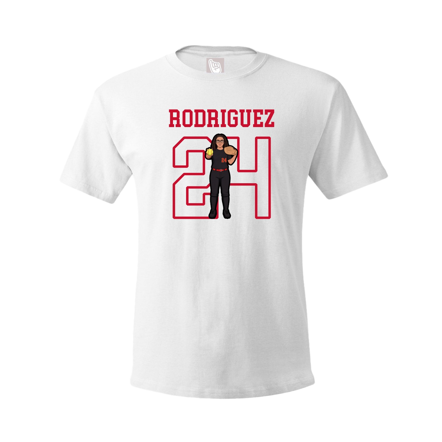 Youth Tee — Shirsey in White