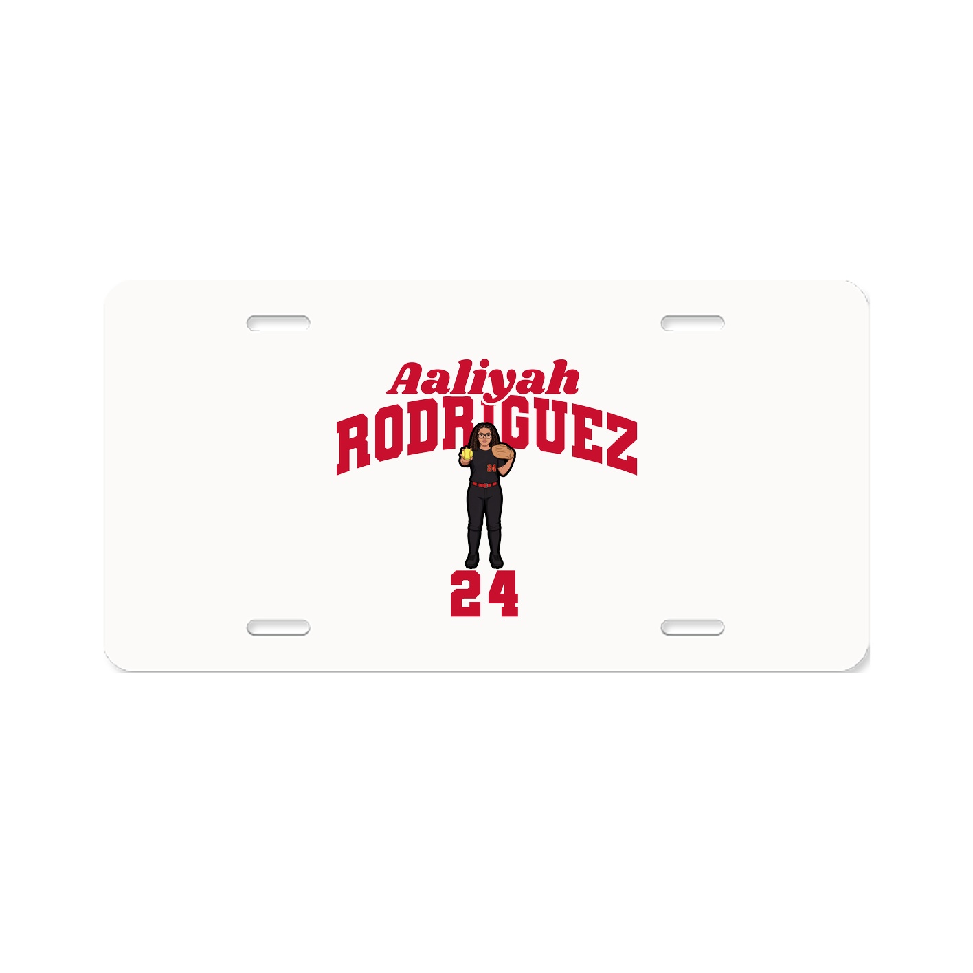 License Plate — Signature Arch in Classic