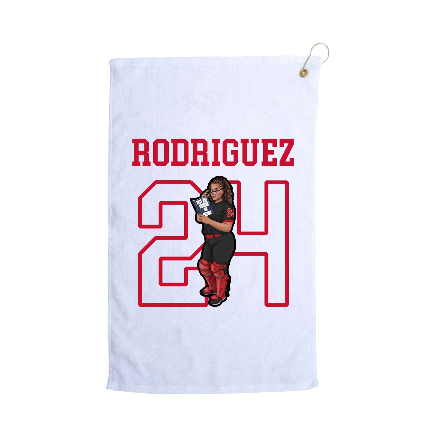 Golf Towel — Shirsey in White