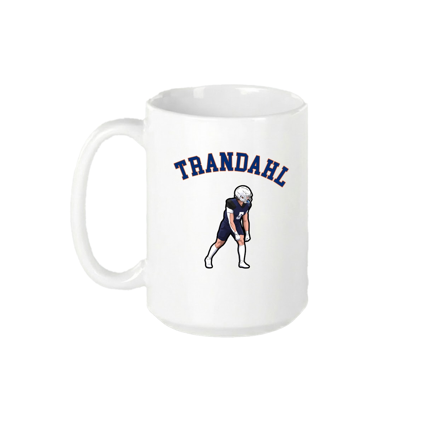 15oz Coffee Mug — Shirsey Arch in White