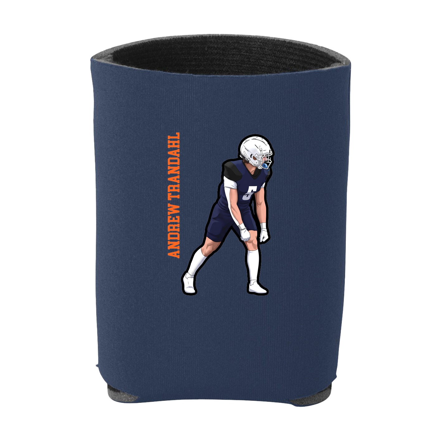 Can Holder — Name Vertical in Navy