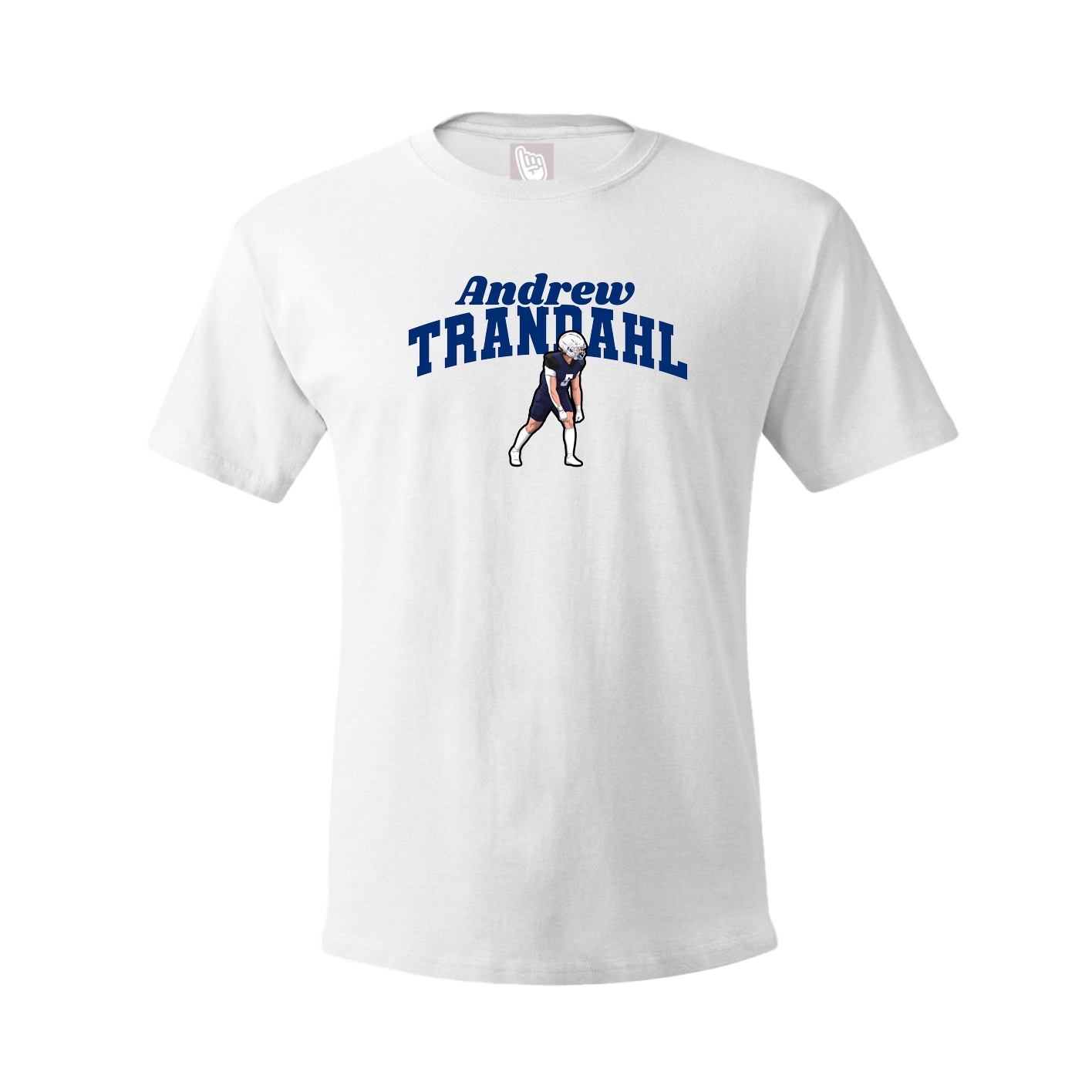 Youth Tee — Signature Arch in White