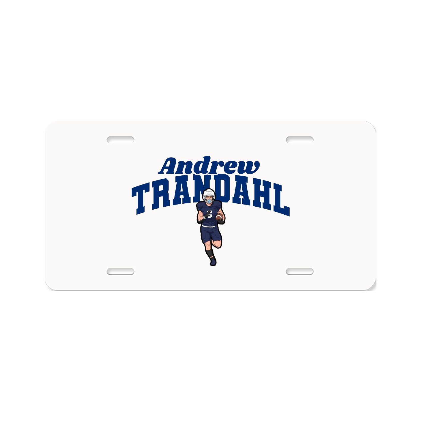 License Plate — Signature Arch in Classic