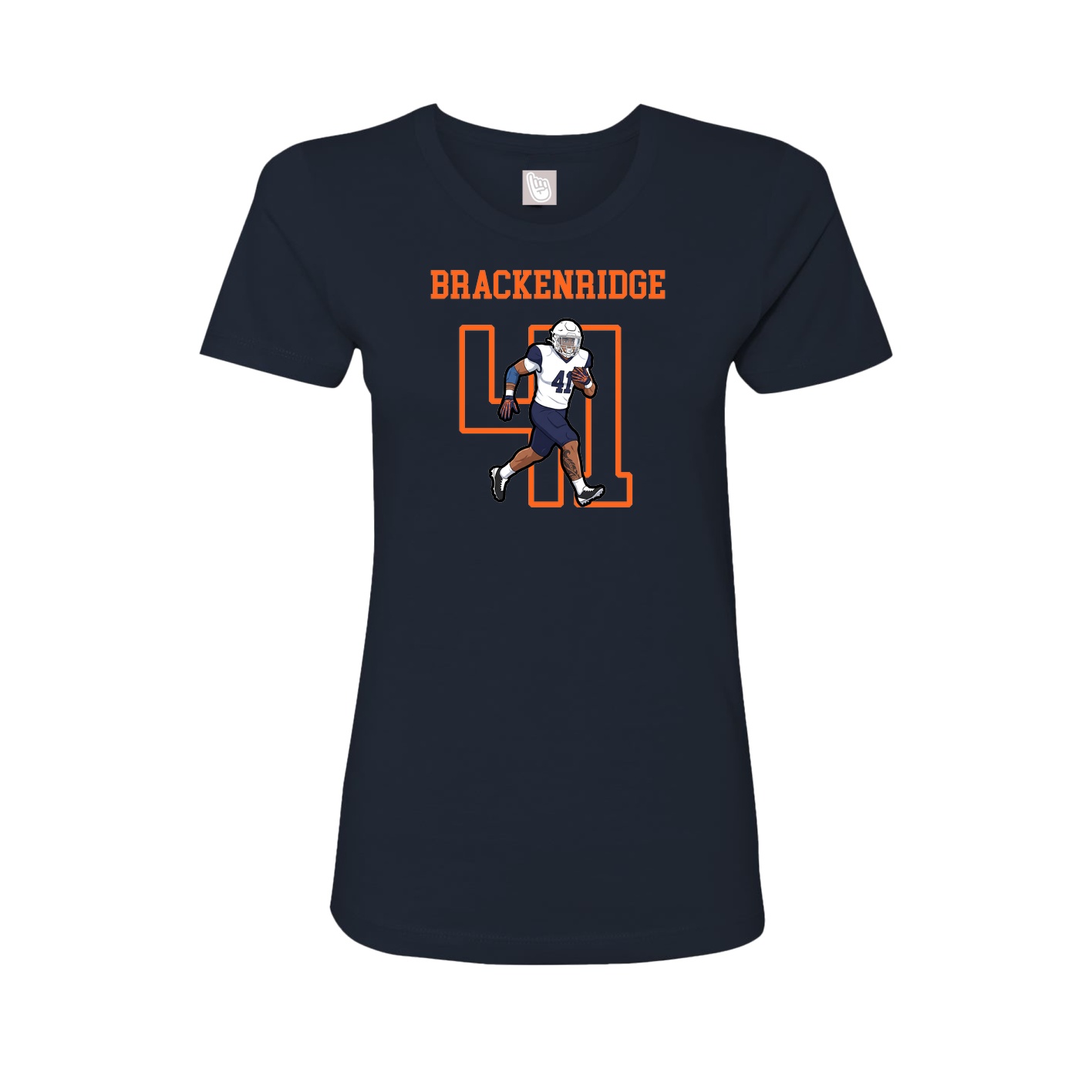 Fitted Women's Tee — Shirsey in Navy
