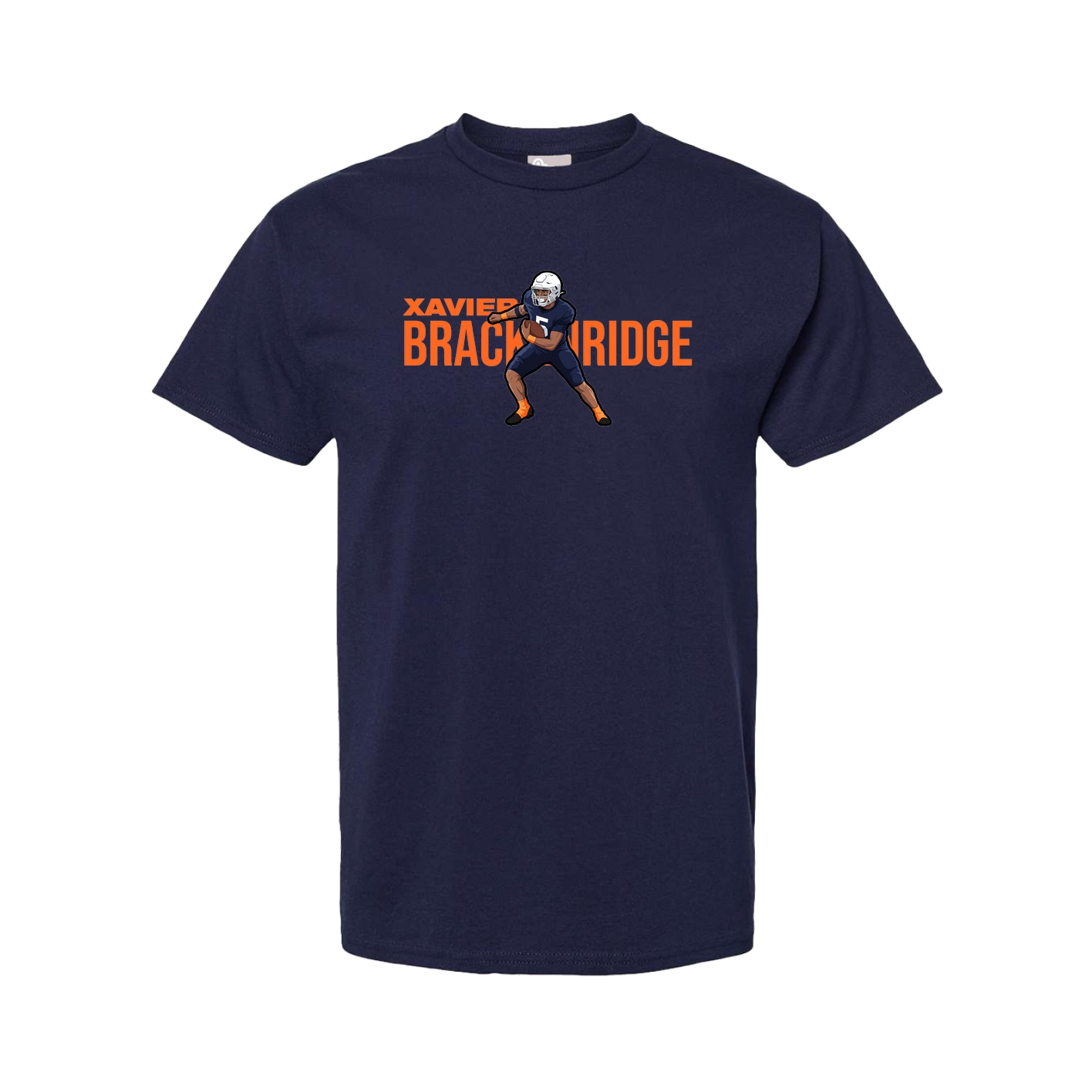 Tee — Player Name in Navy