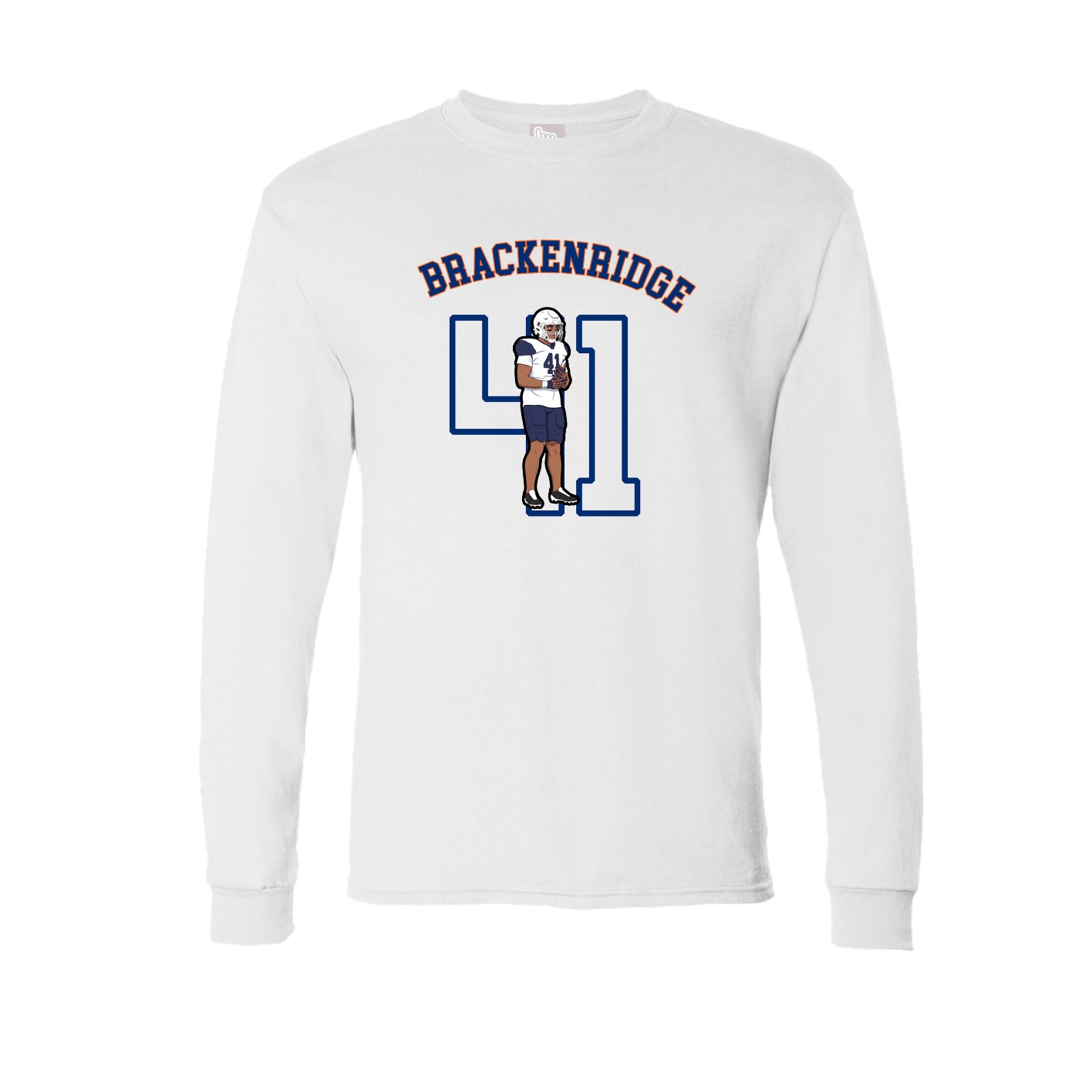 Long Sleeve Tee — Shirsey Arch in White