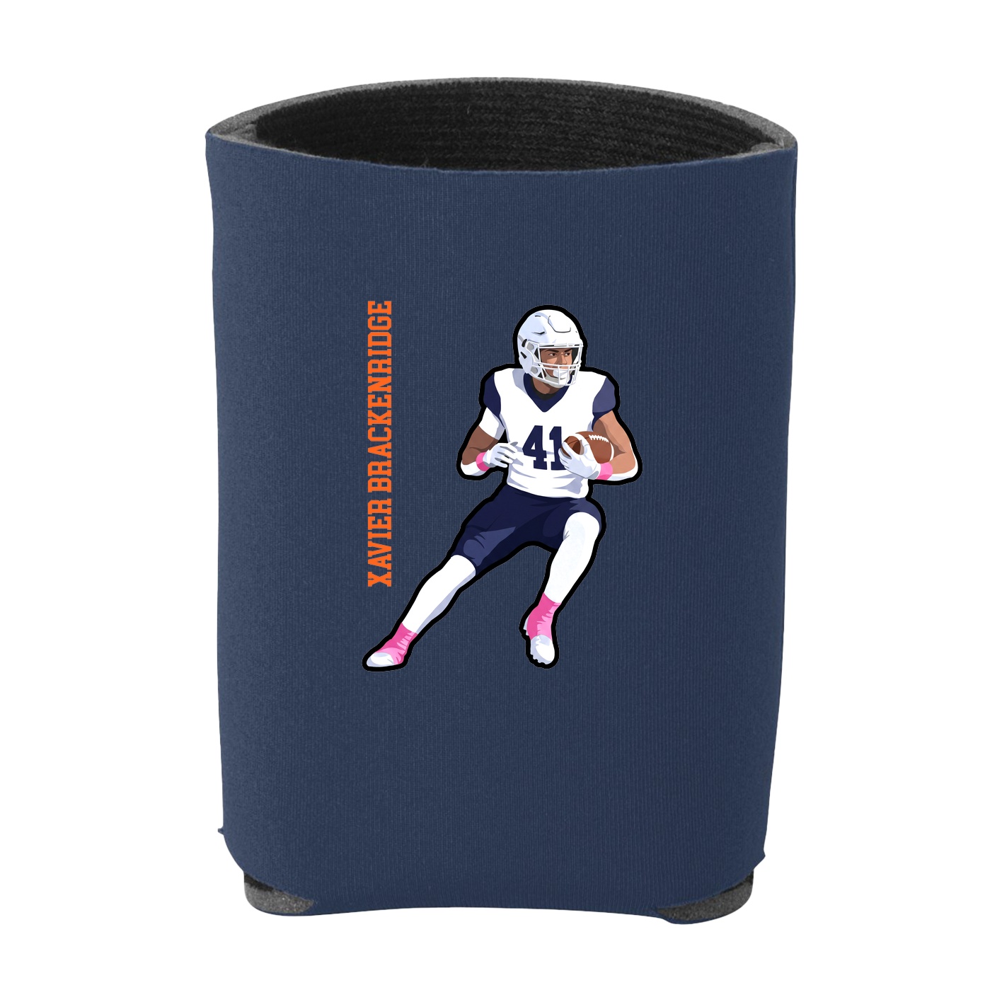 Can Holder — Name Vertical in Navy