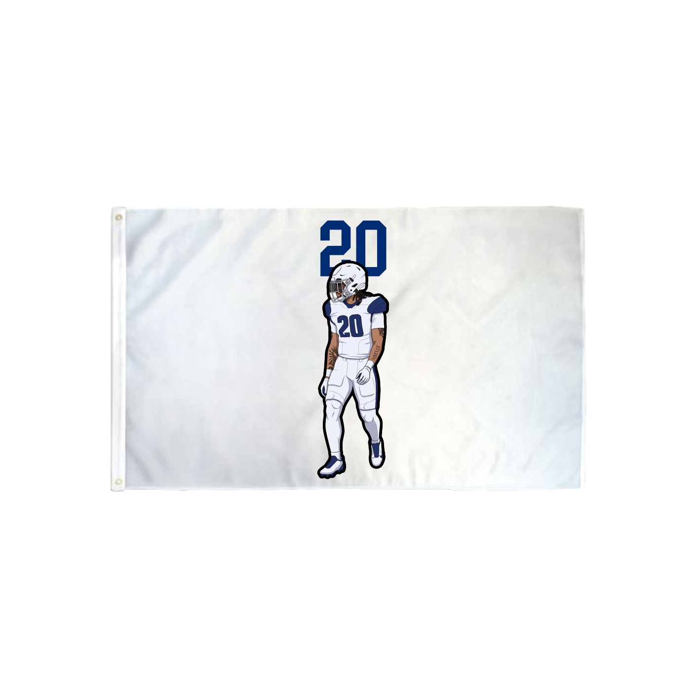 3x5 Flag — Number Top in Classic