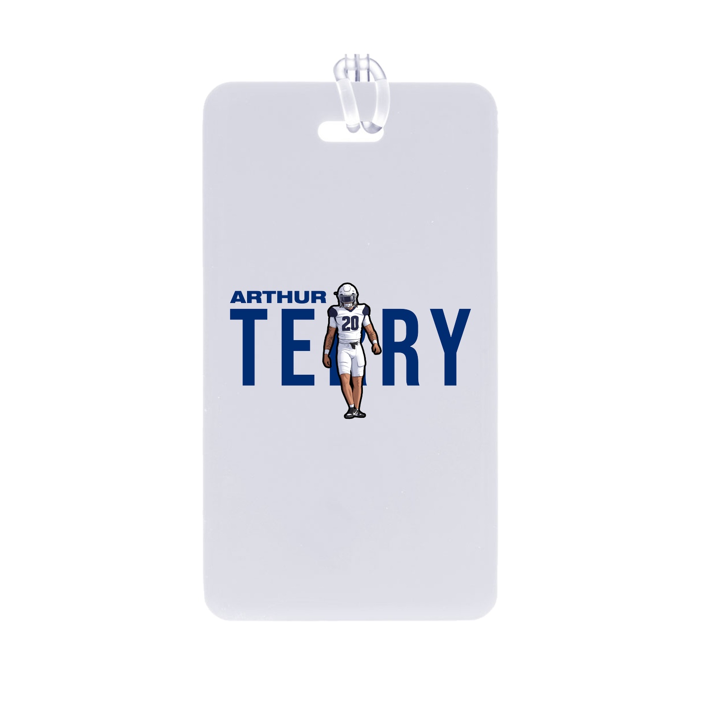 Bag Tag — Player Name in Classic