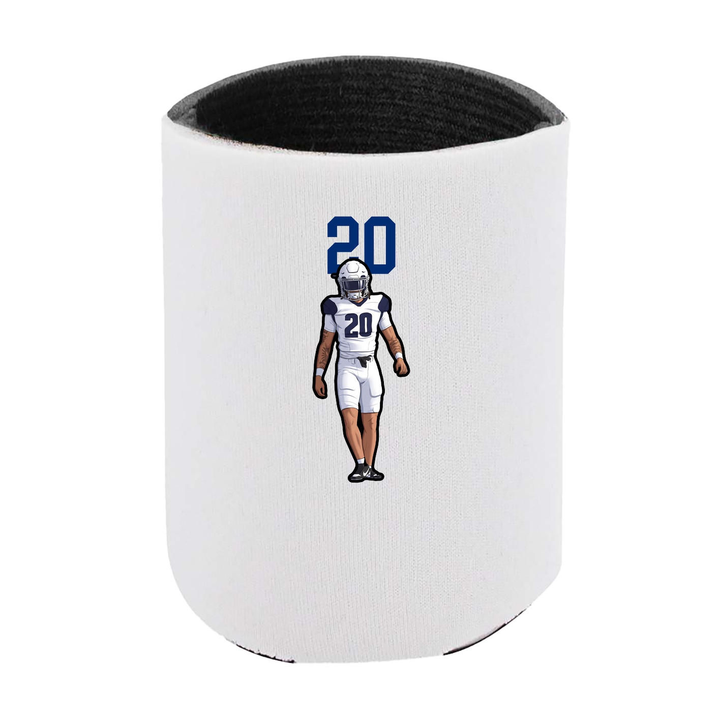 Can Holder — Number Top in White