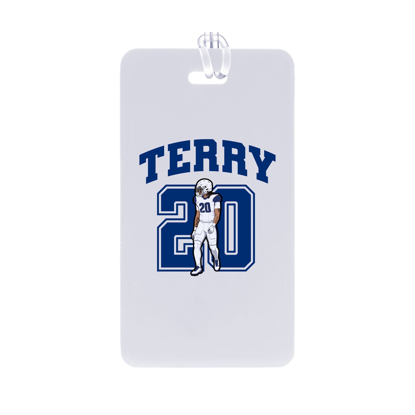 Bag Tag — Number in Classic