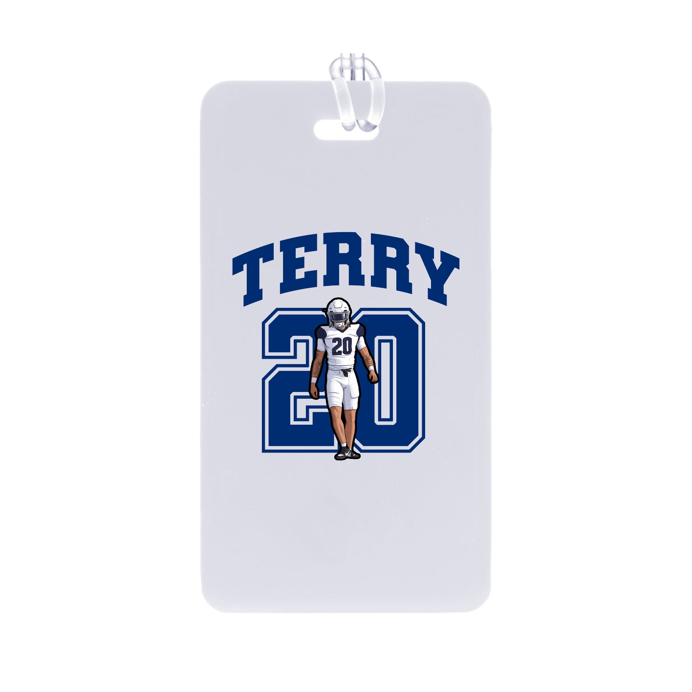 Bag Tag — Number in Classic