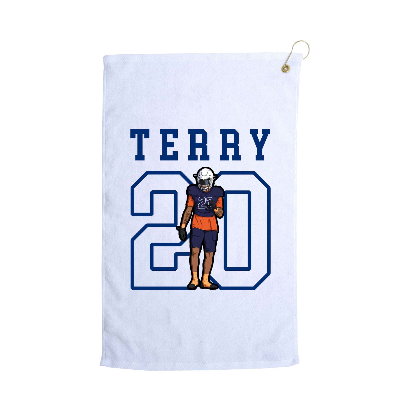 Golf Towel — Shirsey in White