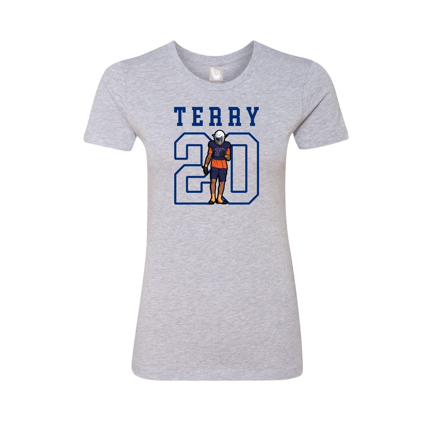 Fitted Women's Tee — Shirsey in Grey
