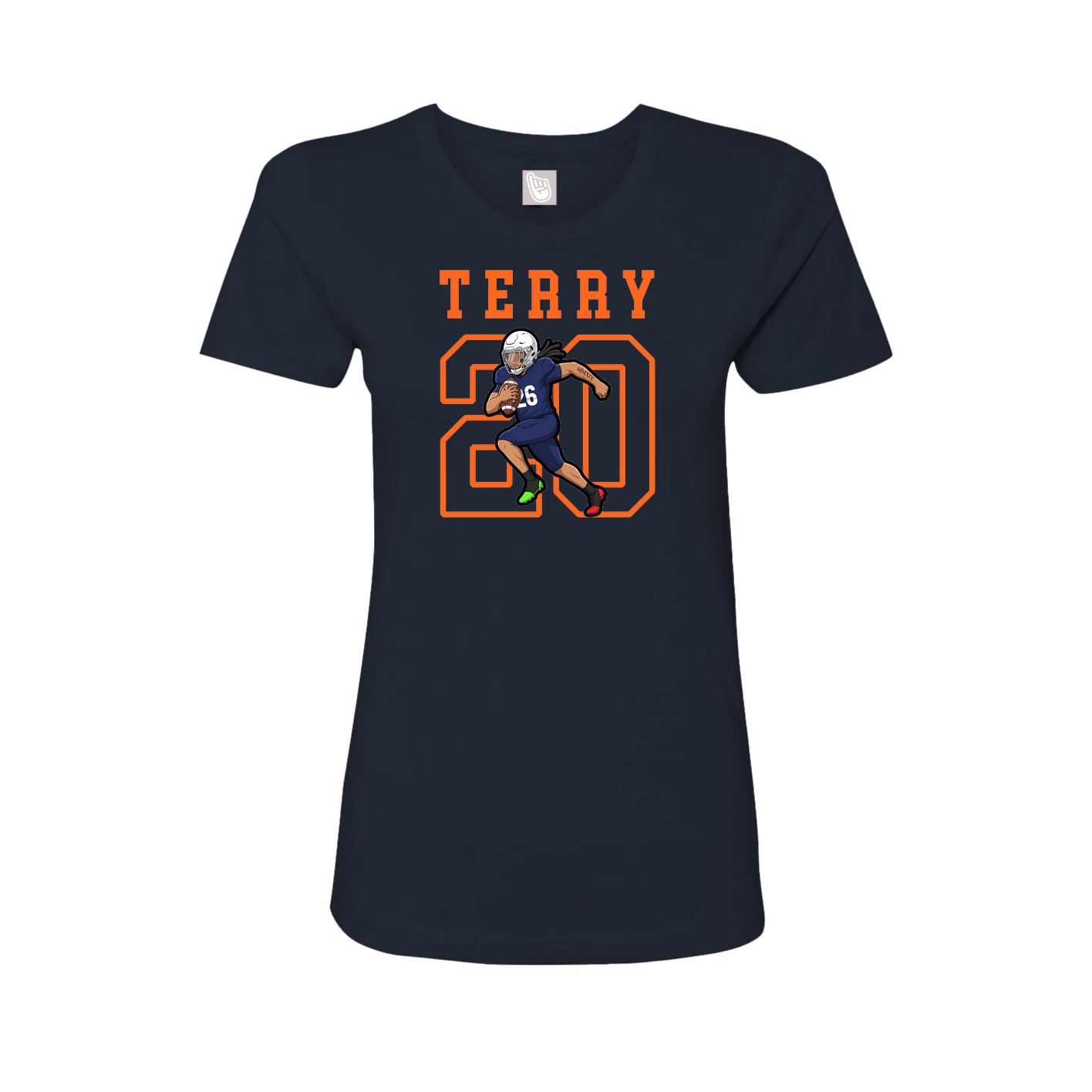 Fitted Women's Tee — Shirsey in Navy