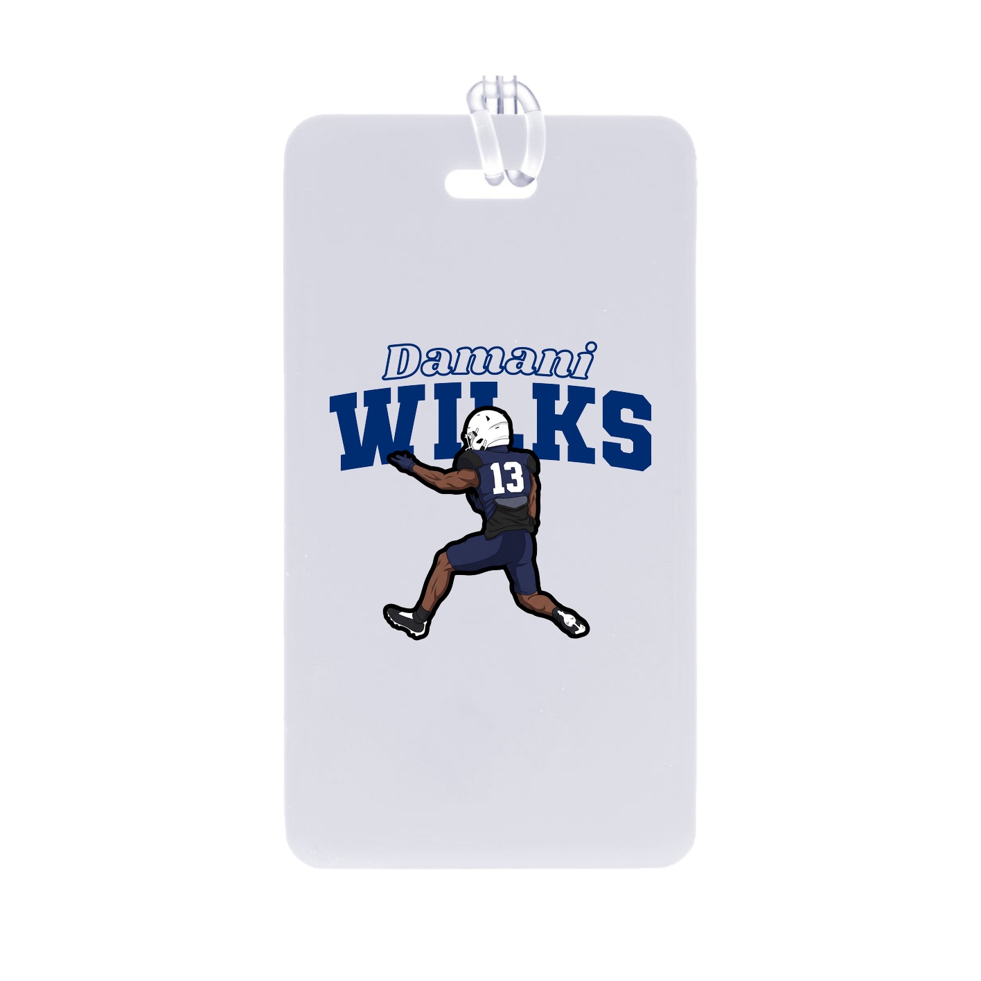 Bag Tag — Name Arch in Classic