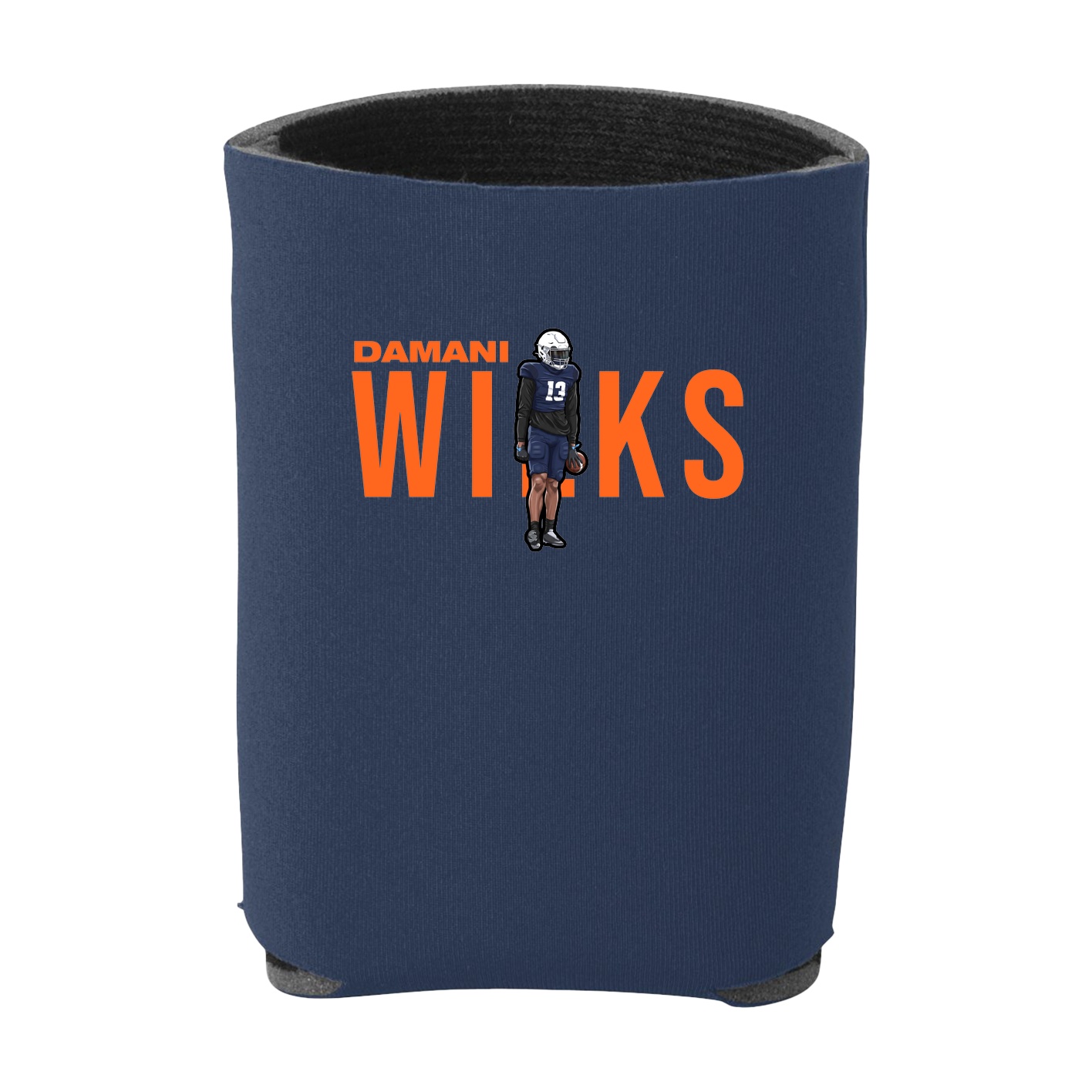 Can Holder — Player Name in Navy