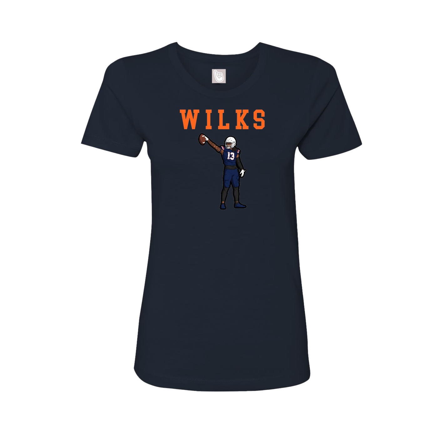 Fitted Women's Tee — Shirsey in Navy