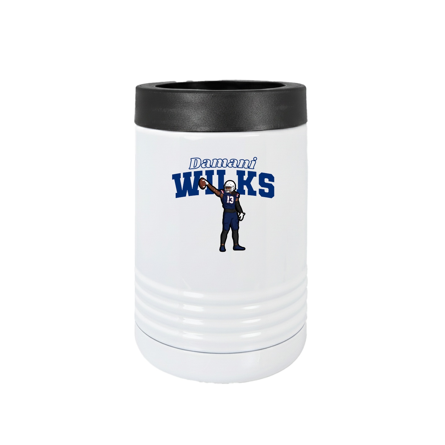 Beverage Holder — Name Arch in White