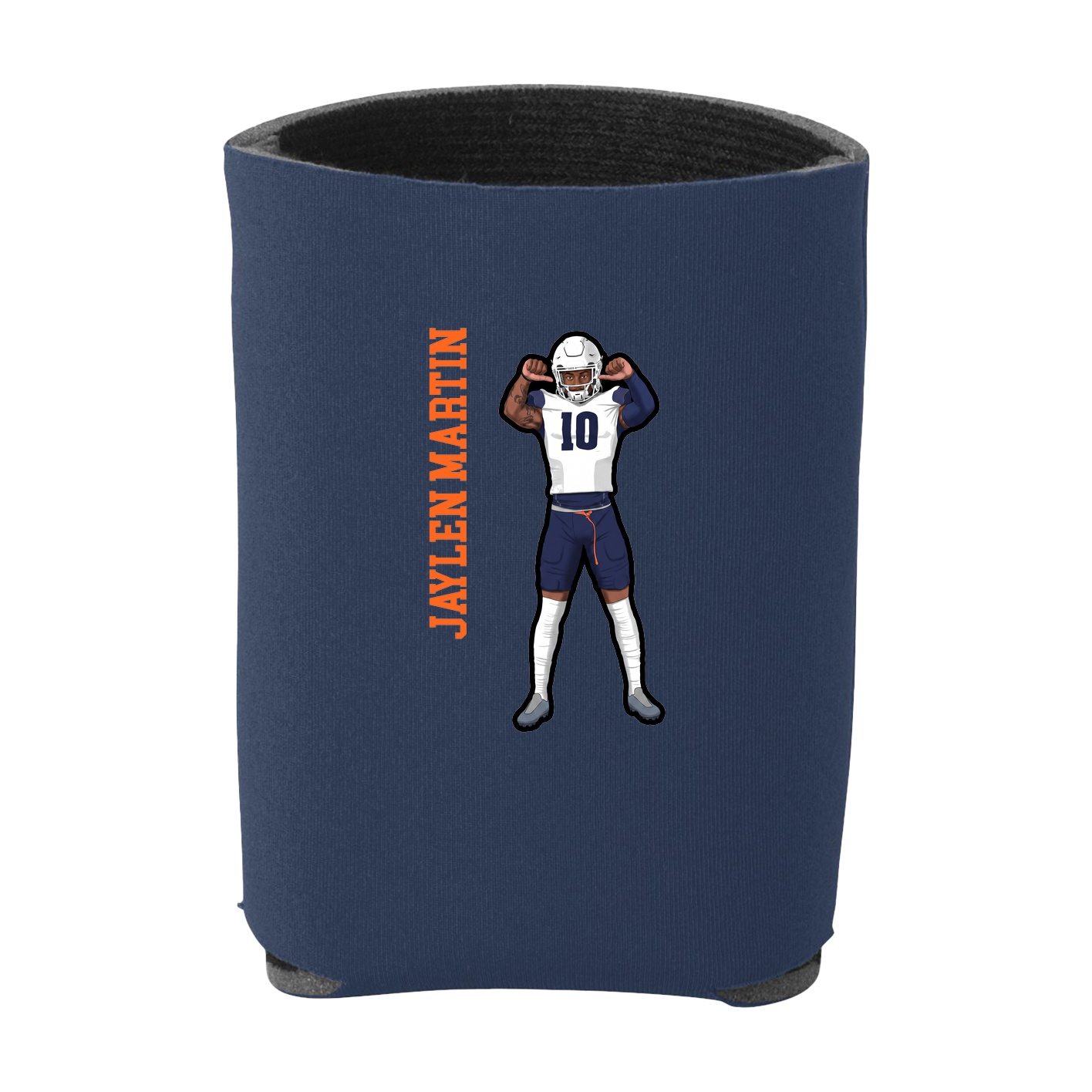 Can Holder — Name Vertical in Navy