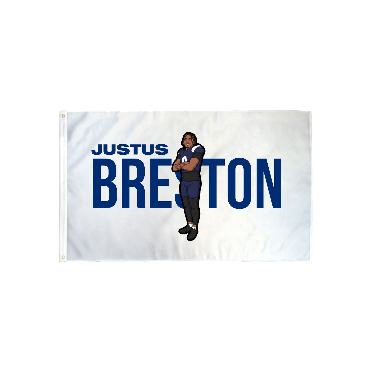 3x5 Flag — Player Name in Classic