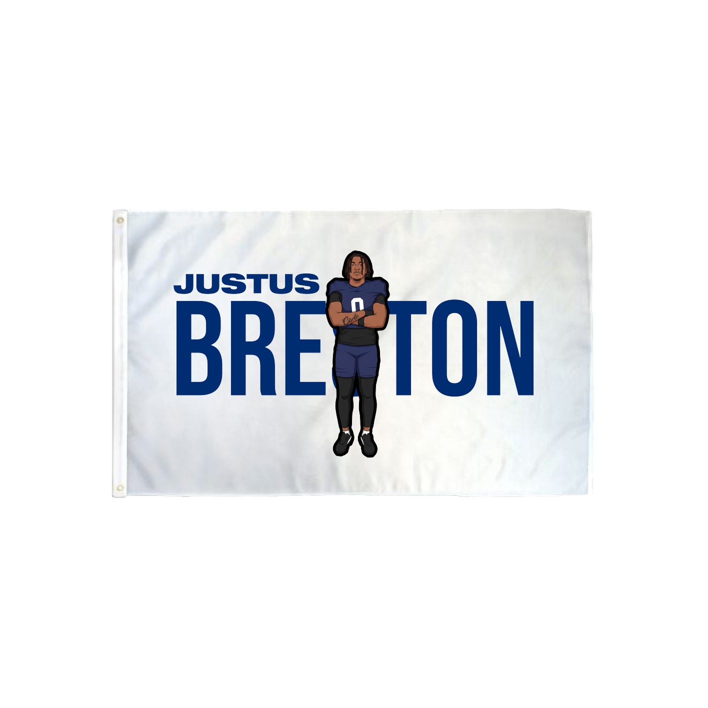 3x5 Flag — Player Name in Classic