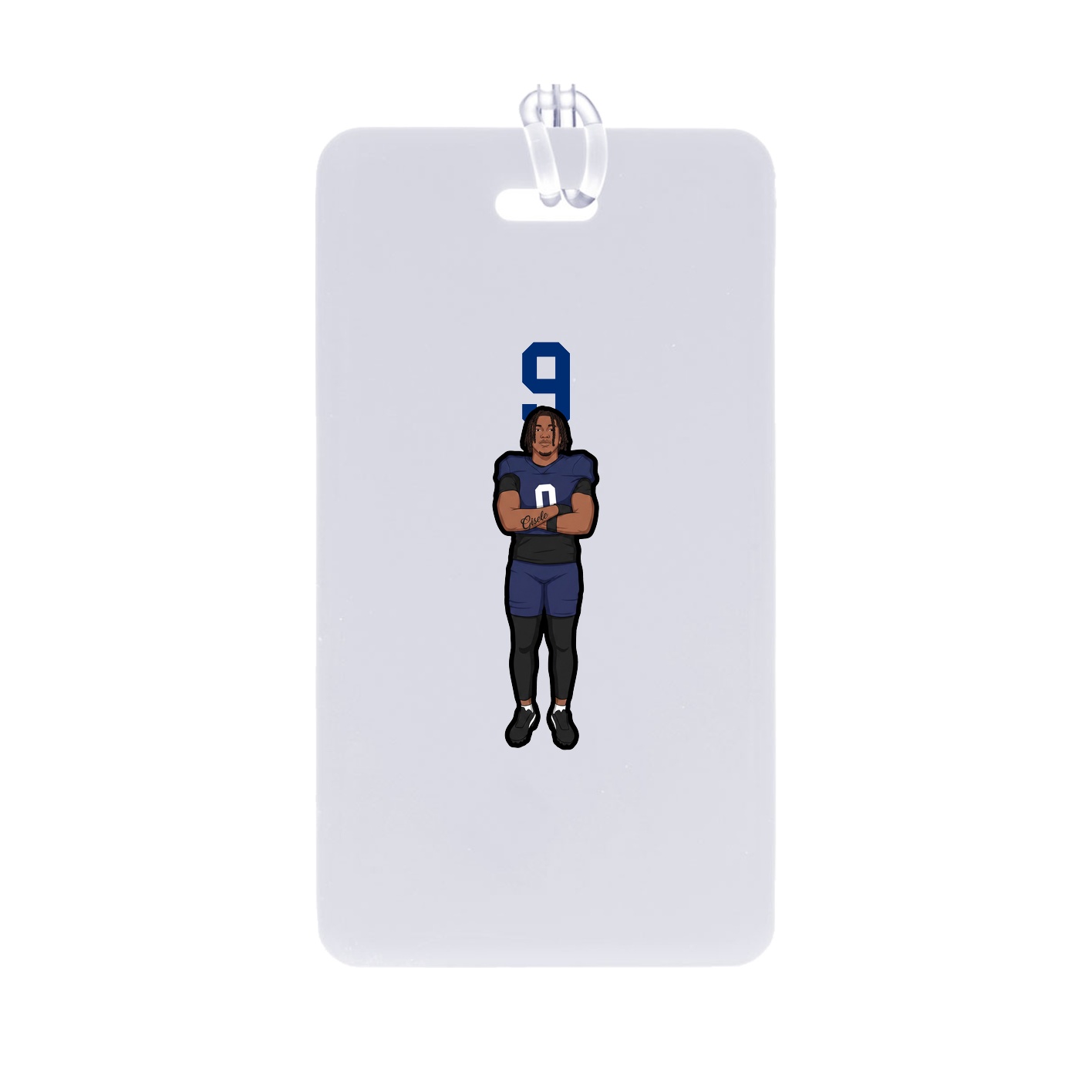 Bag Tag — Number Top in Classic