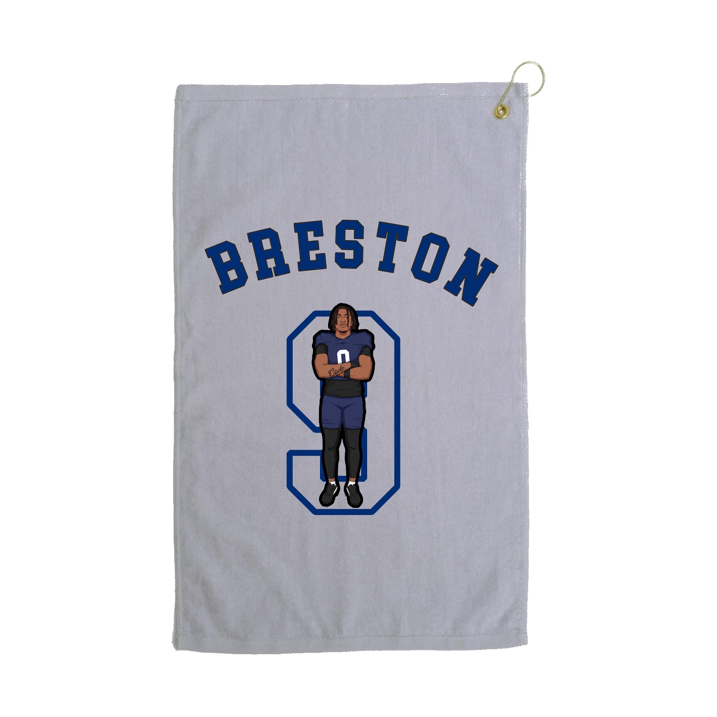 Golf Towel — Shirsey Arch in Grey