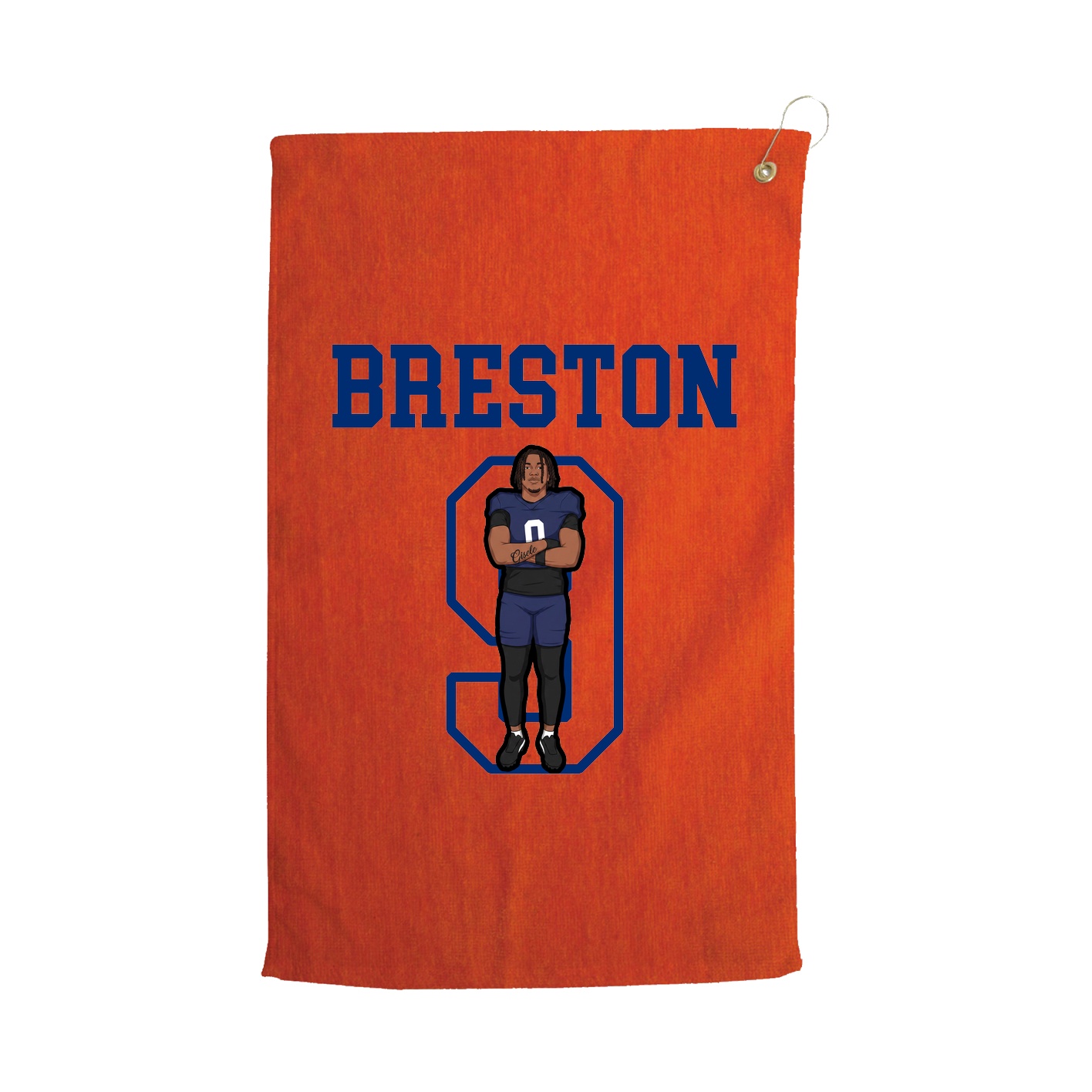 Golf Towel — Shirsey in Orange
