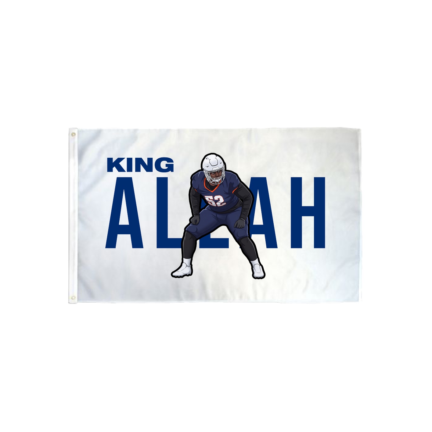 3x5 Flag — Player Name in Classic