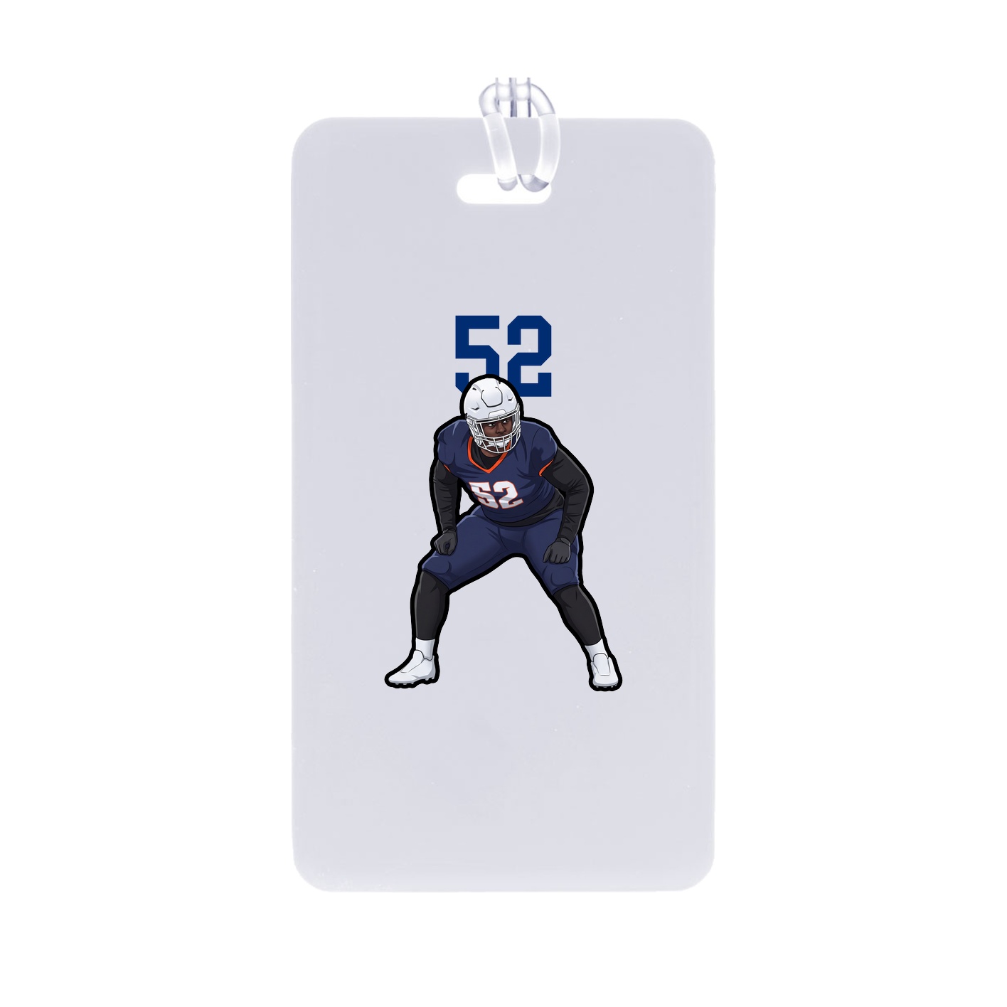 Bag Tag — Number Top in Classic