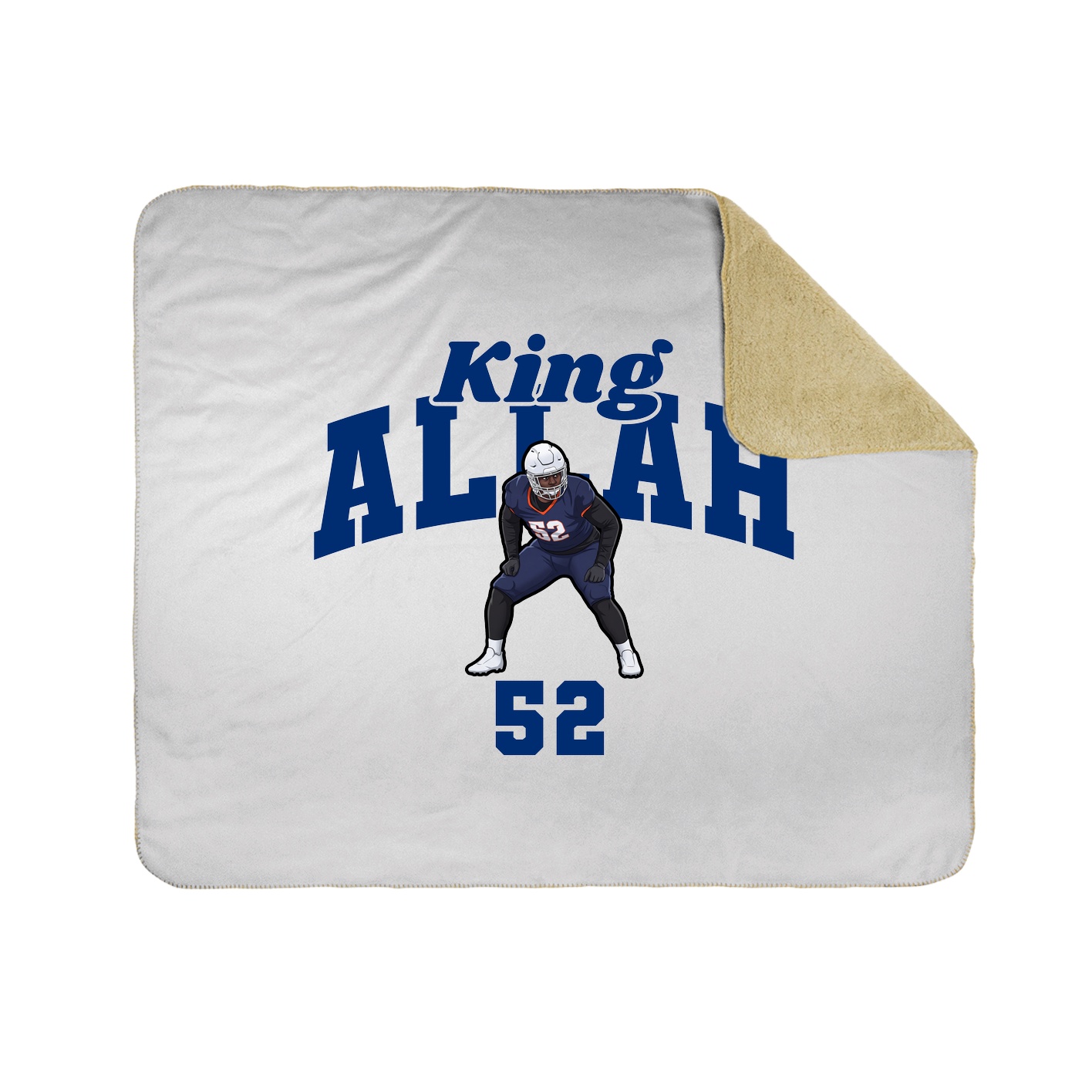 Throw Blanket — Signature Arch in White