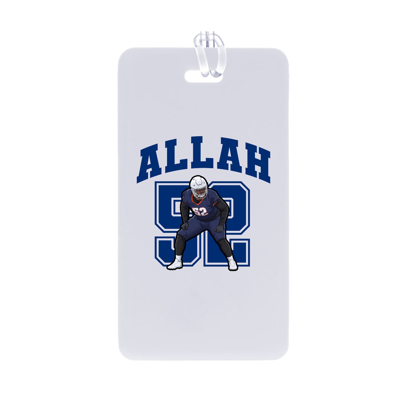 Bag Tag — Number in Classic