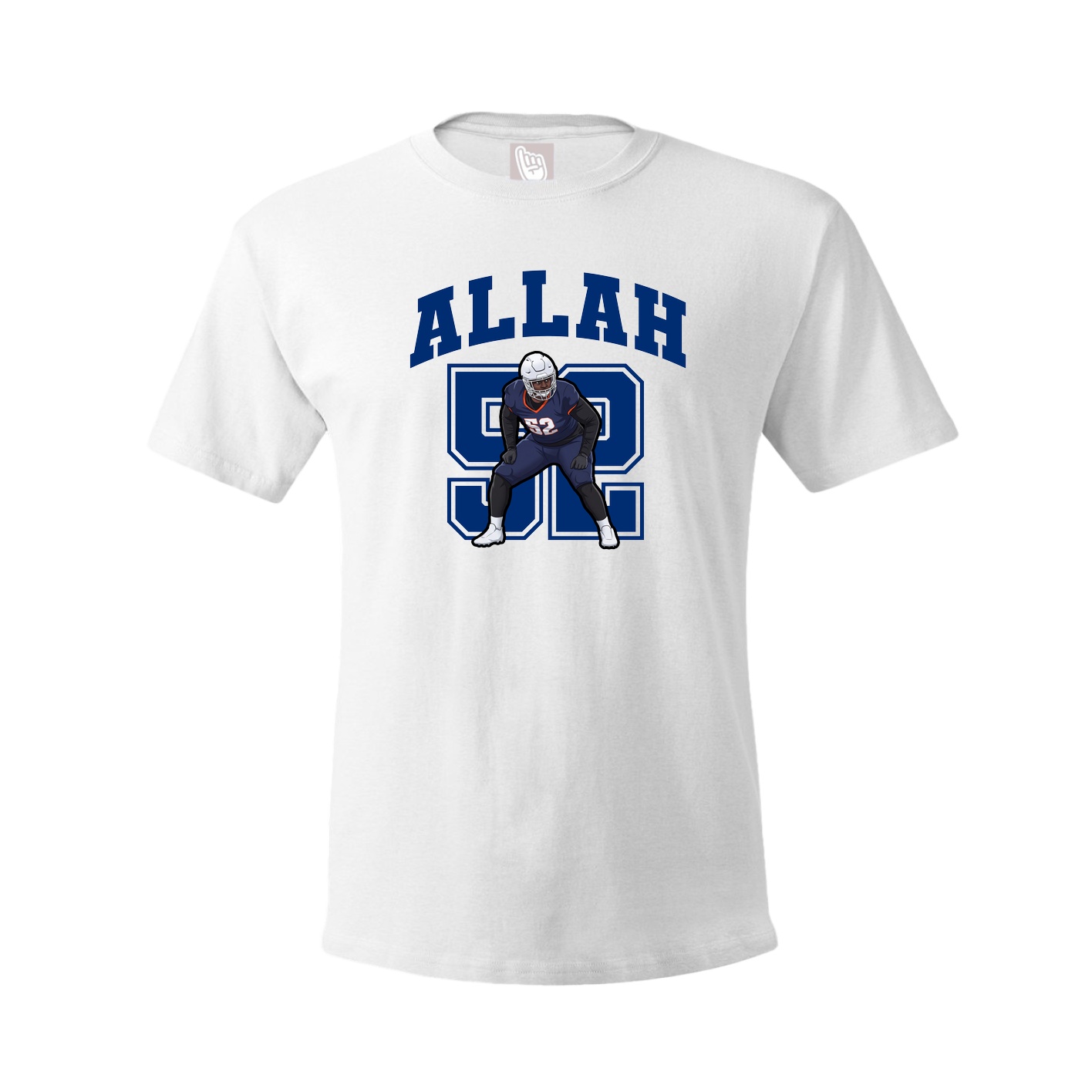 Tee — Number in White