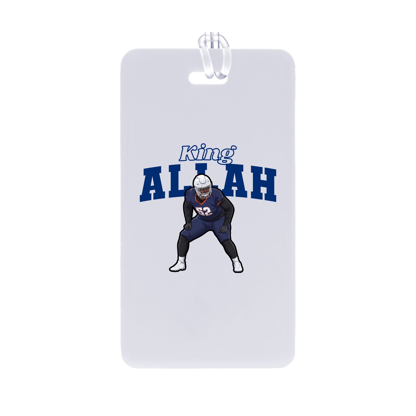 Bag Tag — Name Arch in Classic