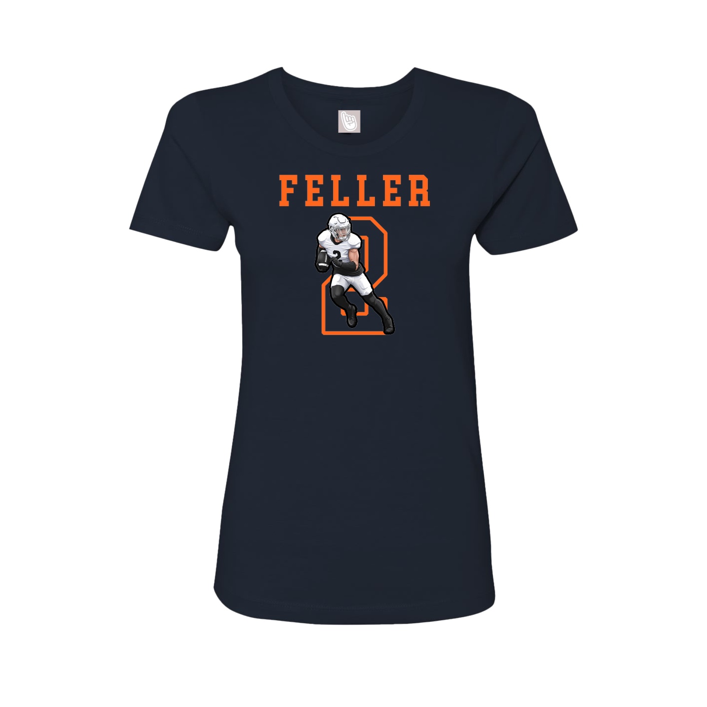 Fitted Women's Tee — Shirsey in Navy