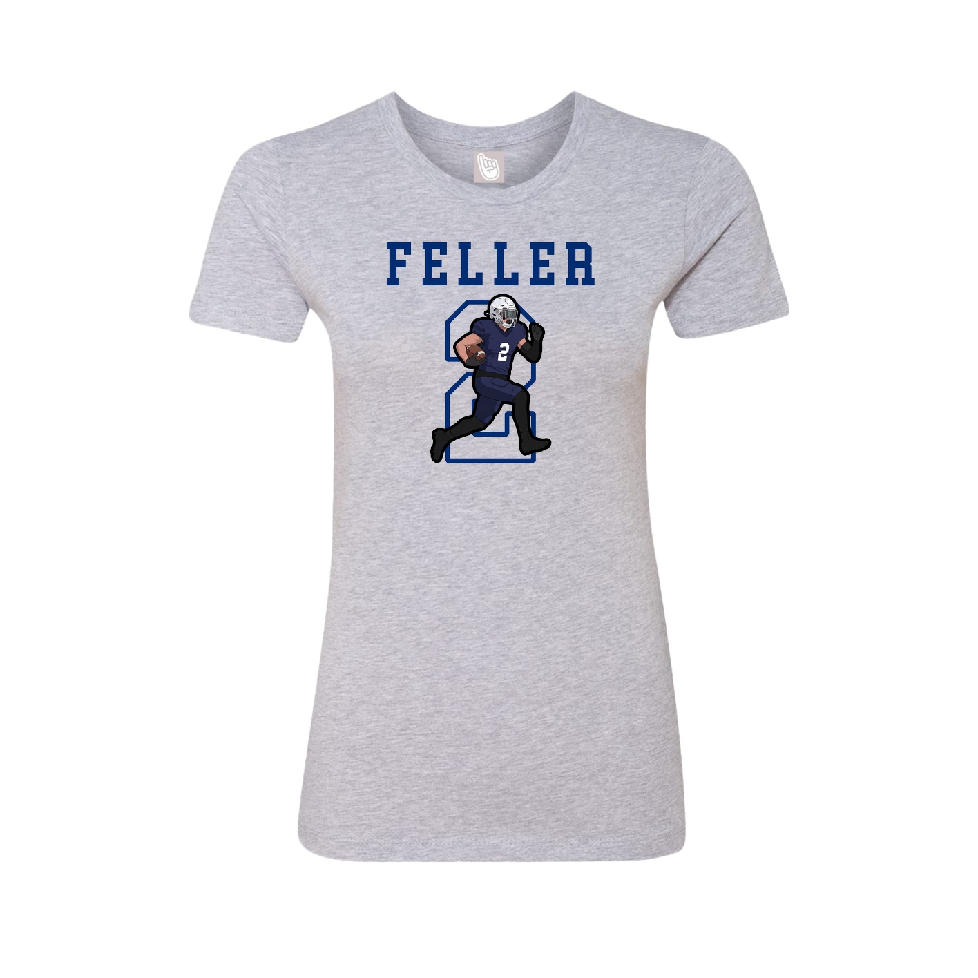 Fitted Women's Tee — Shirsey in Grey
