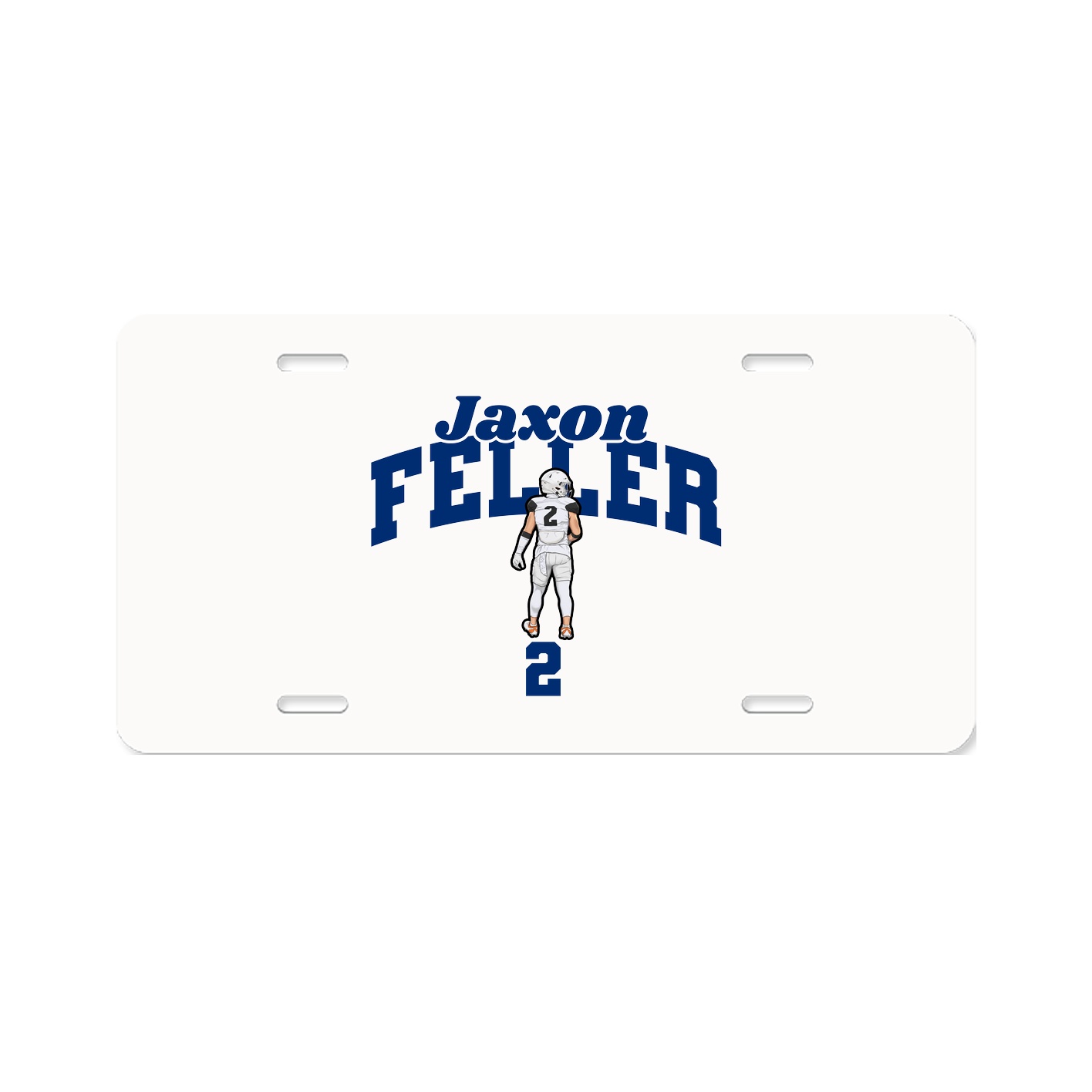 License Plate — Signature Arch in Classic