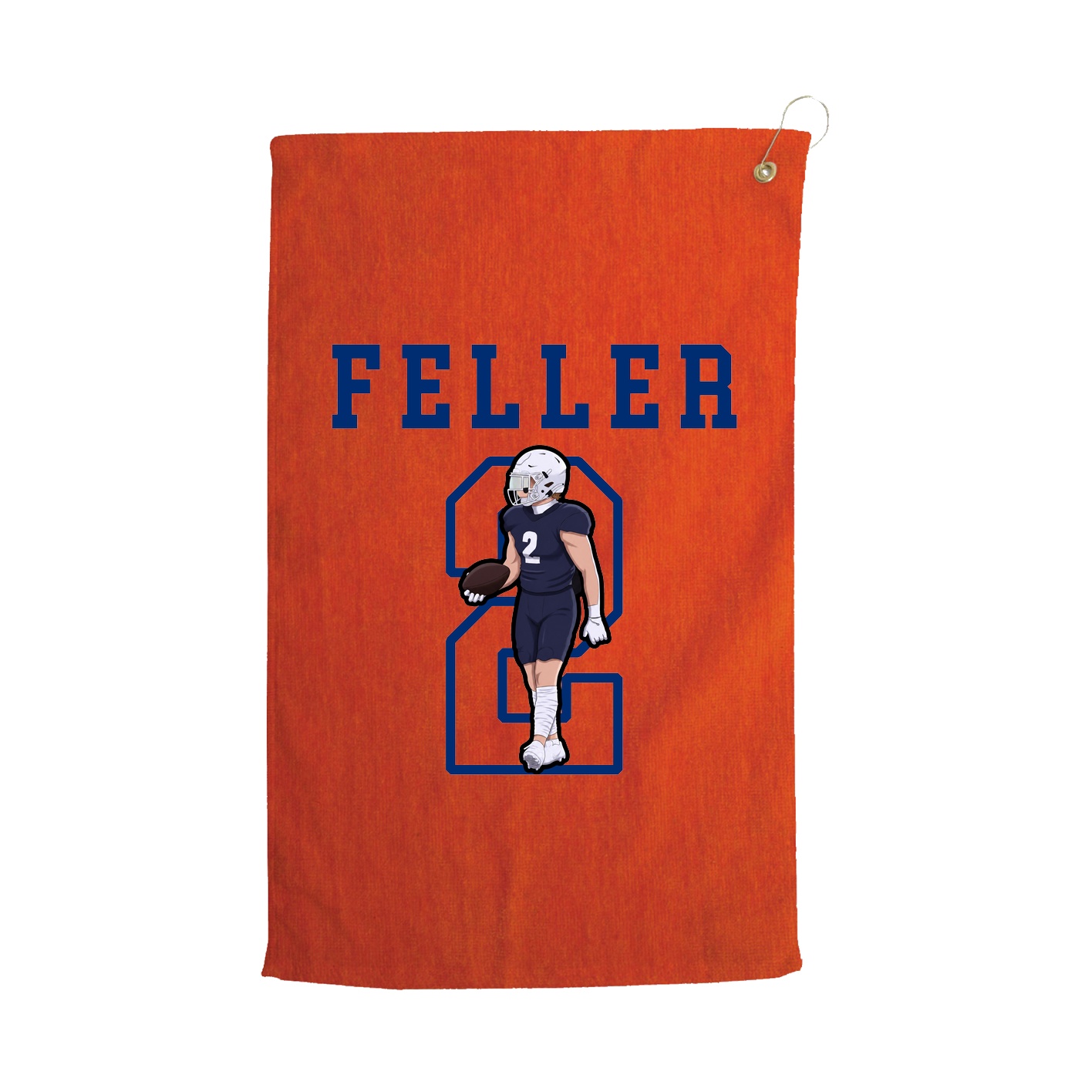 Golf Towel — Shirsey in Orange