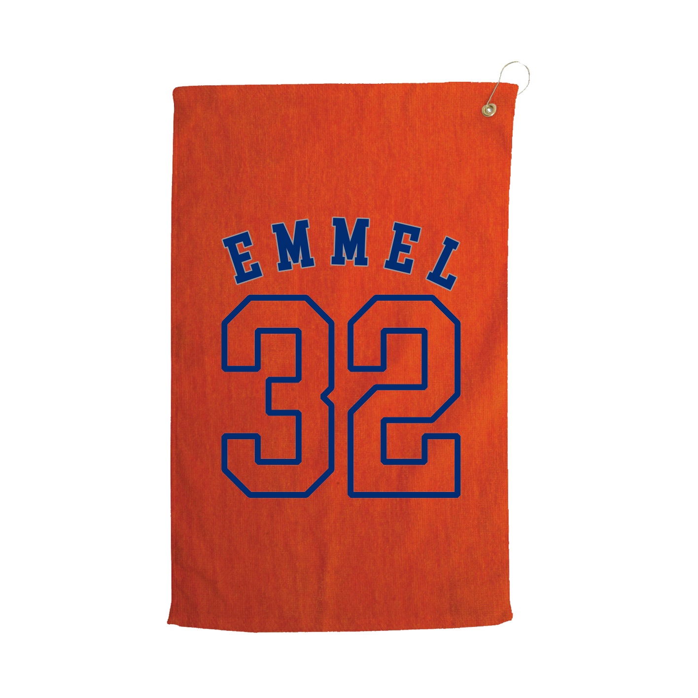 Golf Towel — Shirsey Arch in Orange