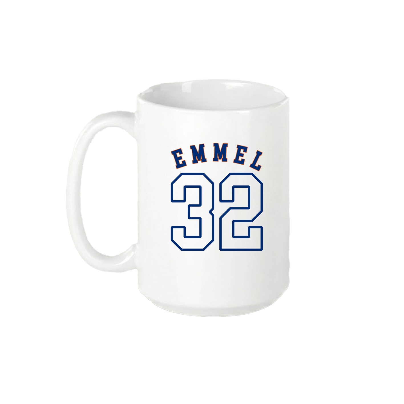 15oz Coffee Mug — Shirsey Arch in White