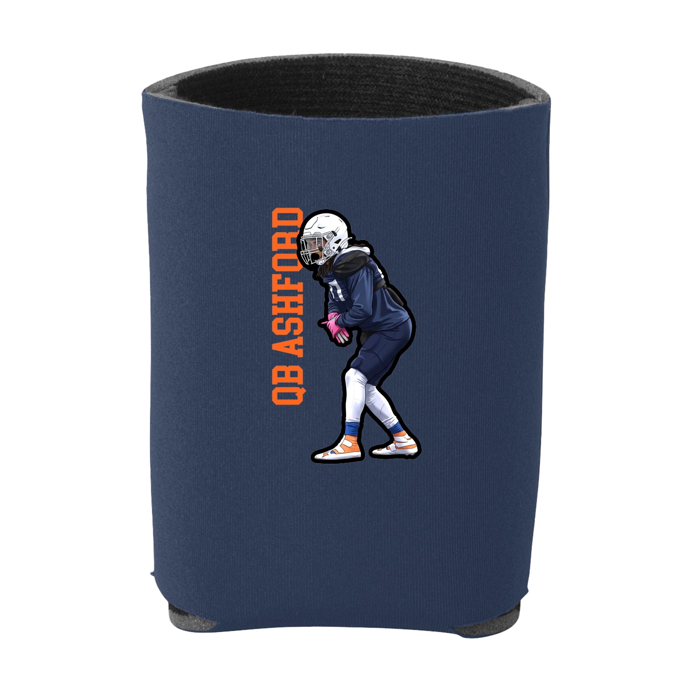 Can Holder — Name Vertical in Navy